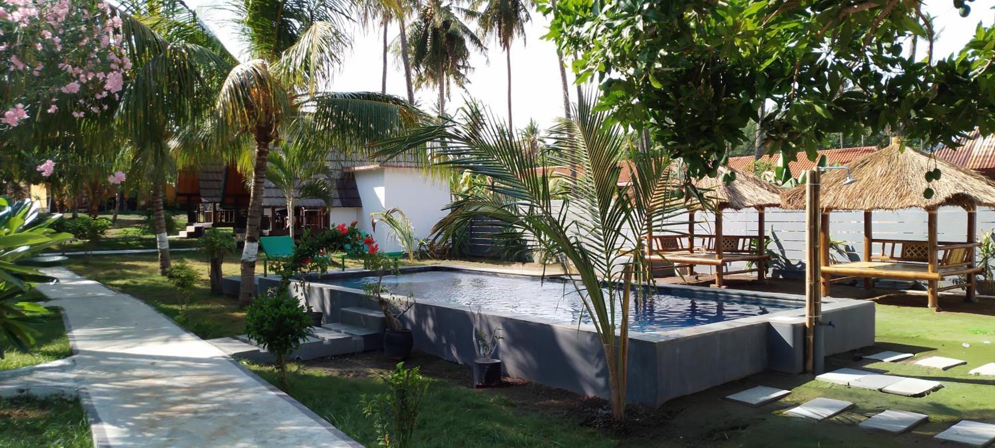 Pandan Bungalow Gili Air Eksteriør billede