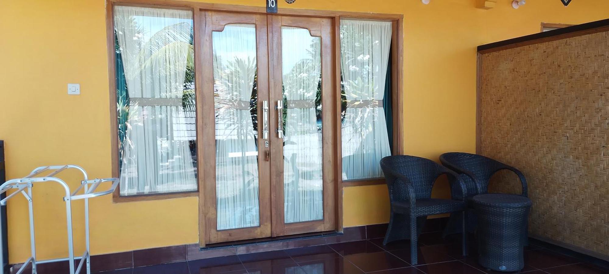Pandan Bungalow Gili Air Værelse billede