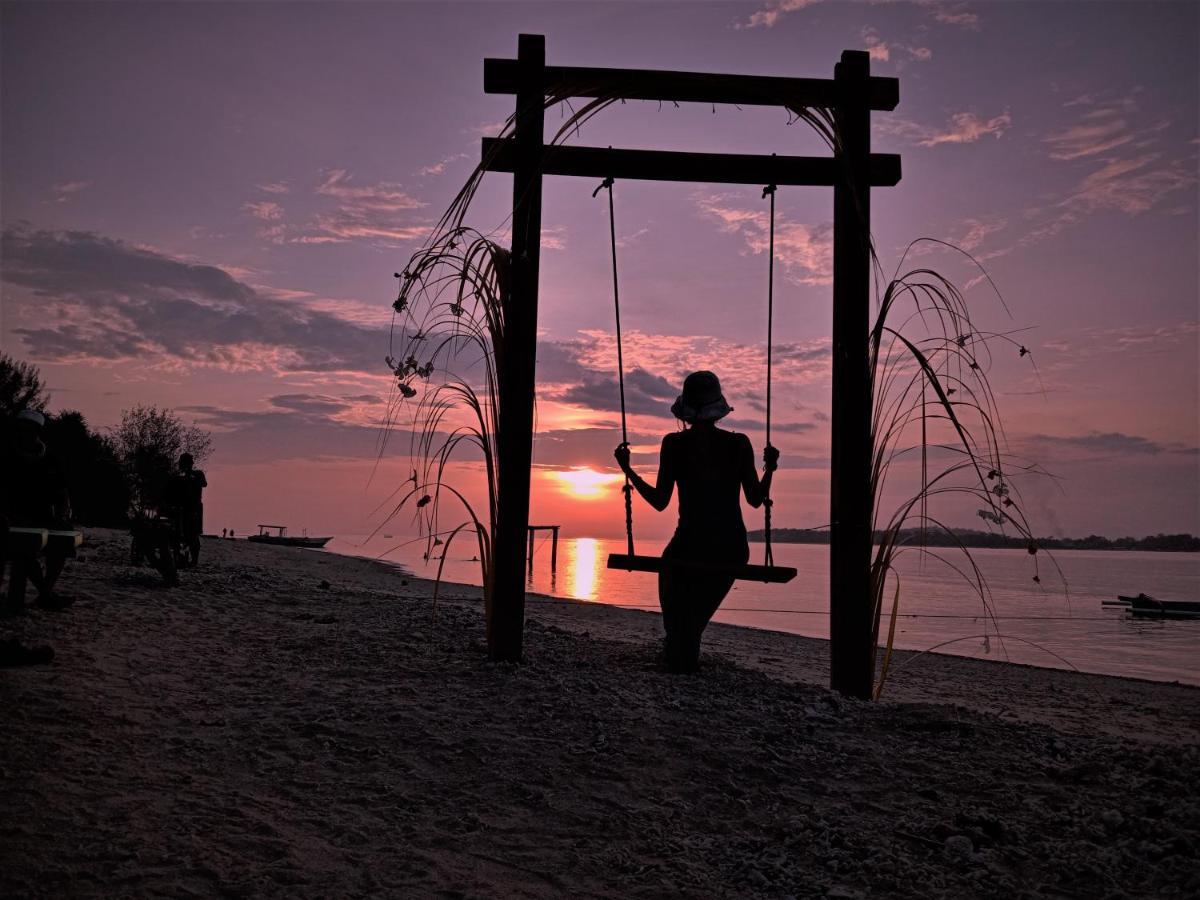 Pandan Bungalow Gili Air Eksteriør billede